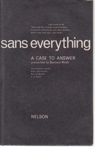 Sans Everything A Case to Answer