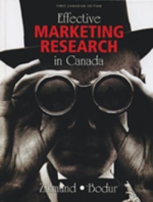 Effective Marketing Research In Canada