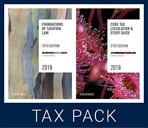 Foundations Student Tax Pack 1 2018