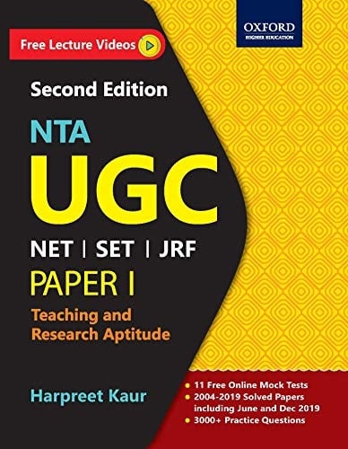 NTA UGC NET/SET/JRF Paper I