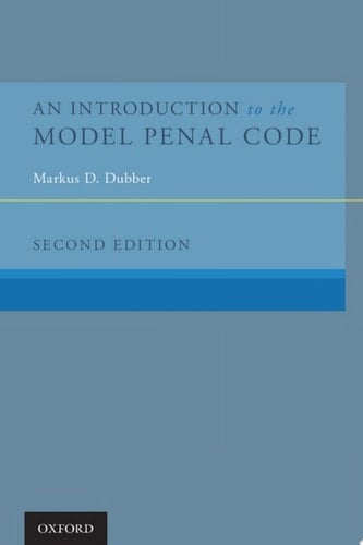 An Introduction To The Model Penal Code
