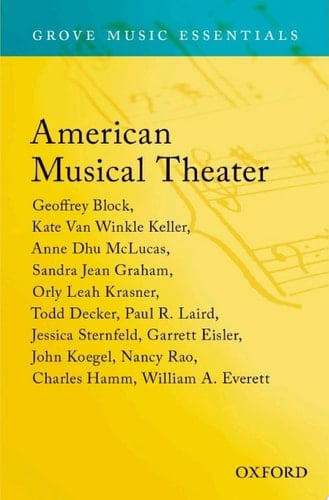 American Musical Theater: Grove Music Essentials