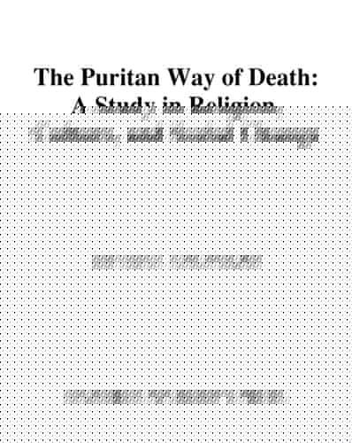 The Puritan Way of Death: A Study in Religion, Culture, and Social Change (Galaxy Books)