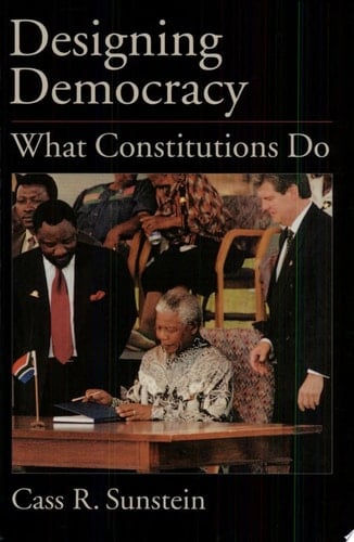 Designing Democracy: What Constitutions Do
