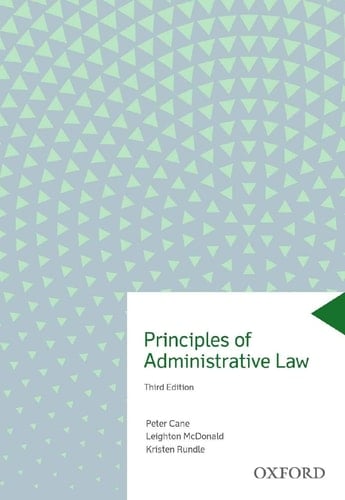 Principles of Administrative Law