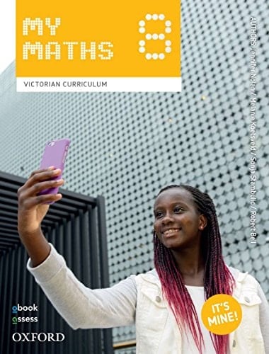 Oxford MyMaths 8 Victorian Curriculum Student book + obook assess