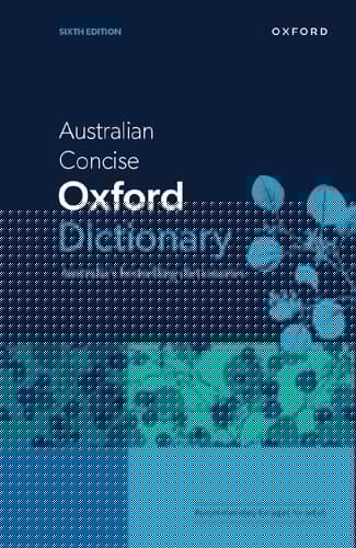 Australian Concise Oxford Dictionary Hardback 6E