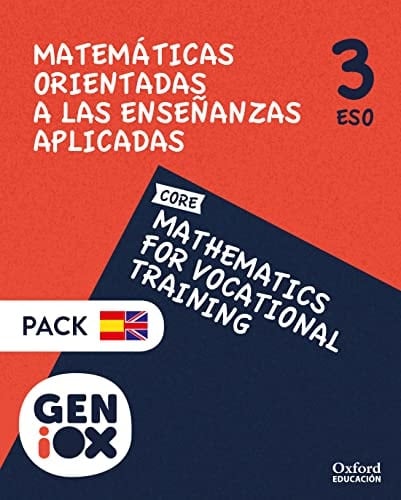 Matemáticas orientadas a enseñanzas aplicadas 3º ESO. GENiOX Programa Bilingüe Andalucía