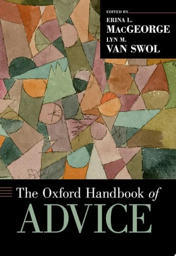 The Oxford Handbook Of Advice
