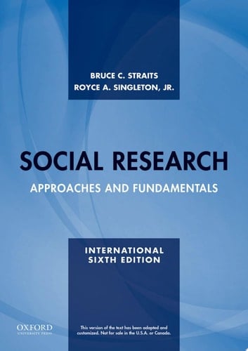 Social Research: Approaches and Fundamentals