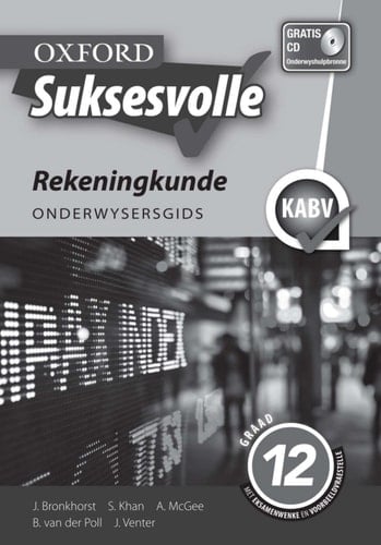 Oxford Suksesvolle Rekeningkunde Graad 12 Onderwysersgids