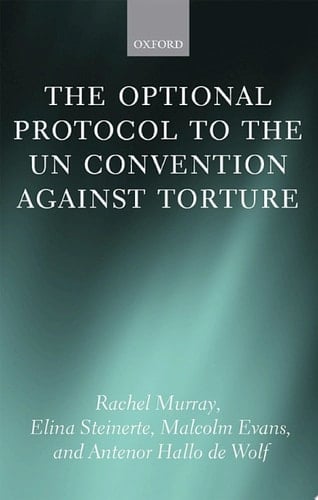 The Optional Protocol to the UN Convention Against Torture