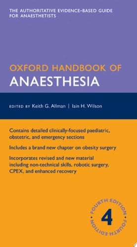 Oxford Handbook Of Anaesthesia