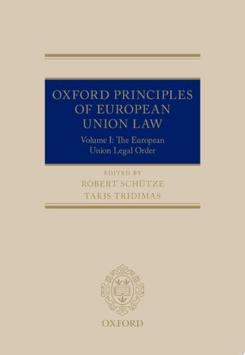 Oxford Principles Of European Union Law
