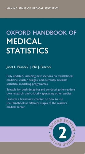 Oxford Handbook of Medical Statistics (Oxford Medical Handbooks)