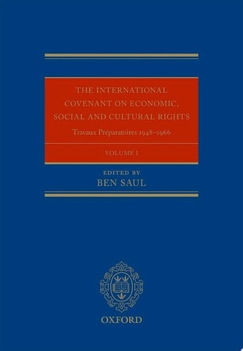 The International Covenant On Economic, Social And Cultural Rights