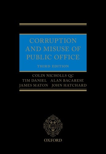 Corruption and Misuse of Public Office