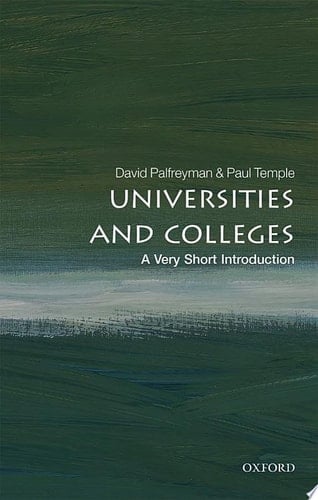 Universities And Colleges: A Very Short Introduction