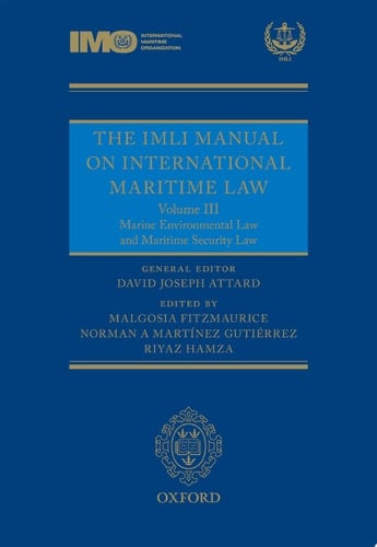 The Imli Manual On International Maritime Law