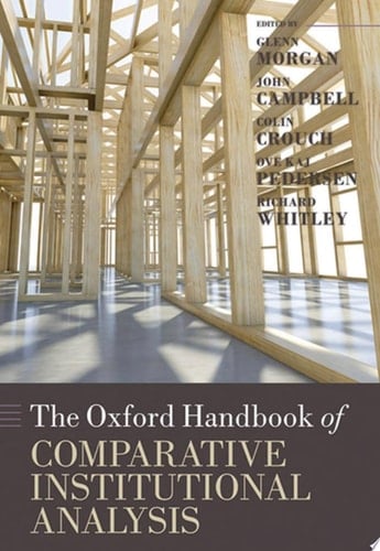 The Oxford Handbook Of Comparative Institutional Analysis