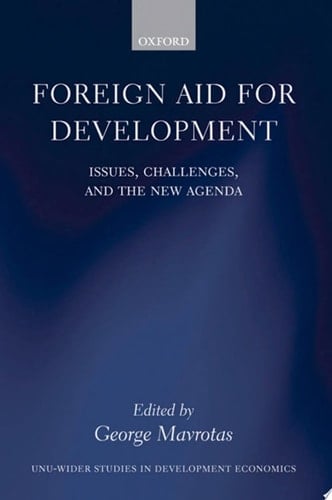Foreign Aid For Development