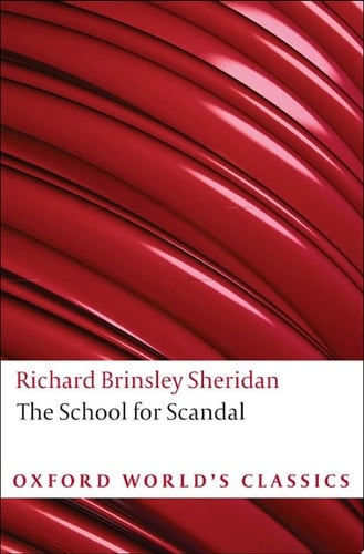 The School for Scandal and Other Plays (Oxford World's Classics)