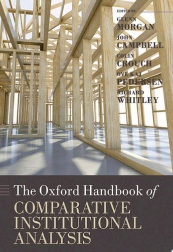The Oxford Handbook of Comparative Institutional Analysis (Oxford Handbooks)