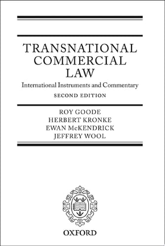 Transnational Commercial Law: International Instruments and Commentary