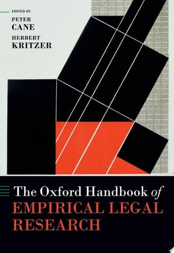 The Oxford Handbook Of Empirical Legal Research