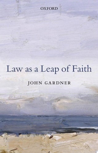 Law As A Leap Of Faith