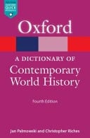 A Dictionary Of Contemporary World History