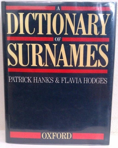 A Dictionary of Surnames