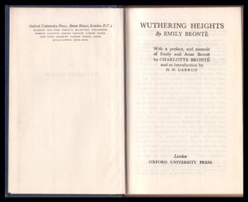 Wuthering Heights (World's Classics)