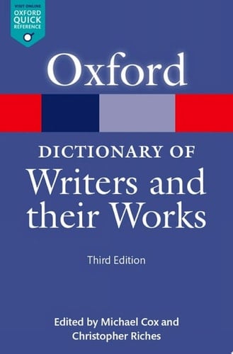 A Dictionary of Writers and their Works (Oxford Quick Reference Online)
