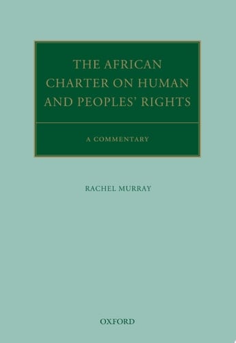 The African Charter On Human And Peoples' Rights