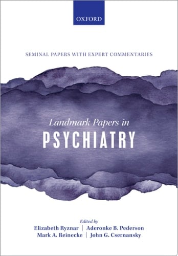 Landmark Papers In Psychiatry