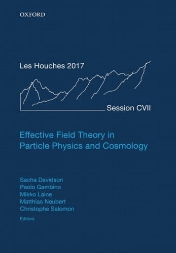 Effective Field Theory in Particle Physics and Cosmology: Lecture Notes of the Les Houches Summer School: Volume 108, July 2017