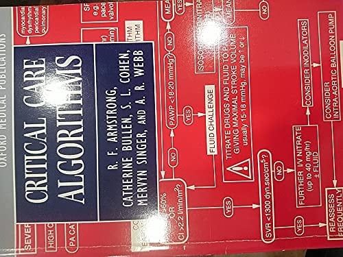 Critical Care Algorithms (Oxford Medical Publications)