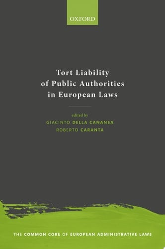 Tort Liability Of Public Authorities In European Laws
