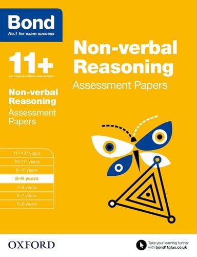 Bond 11+: Non-verbal Reasoning: Assessment Papers: 8-9 years (Bond 11+)