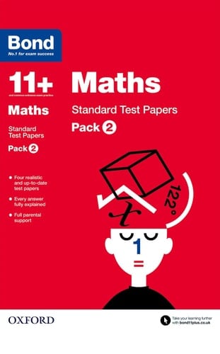 Bond 11+: Maths: Standard Test Paperspack 2