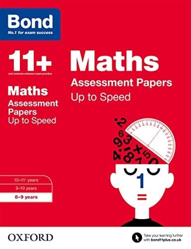 Bond 11+: Maths: Up to Speed Papers: 8-9 years (Bond 11+)