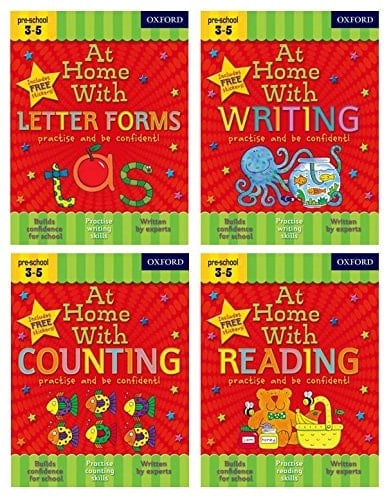 At Home with Reading and Writing Skills Pack (Ages 3-5)