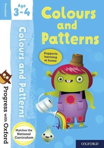 PWO: Colour Pattern Age 3-4 Bk Sticker