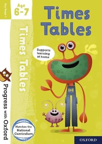 Progress with Oxford: Times Tables Age 6-7 (Progress with Oxford)