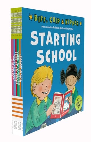 First Experiences with Biff, Chip & Kipper 8 Books Collection Set (Learning to Swim, Going to the Dentist, Going on a Plane, Starting School, Going to the Hospital, Going to the Doctor & More…)