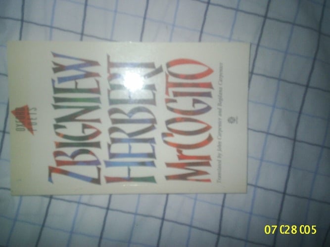 Mr Cogito (Oxford Poets)