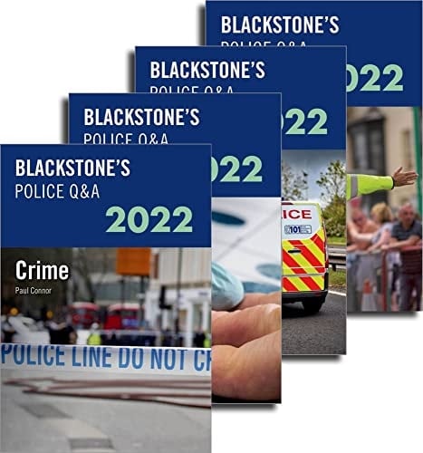 Blackstone's Police Q&A Four Volume Set 2022 (Police Q & a, 1-4)