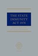 State Immunity Act 1978