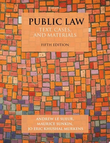 Public Law: Text, Cases, and Materials (Text, Cases, and Materials)